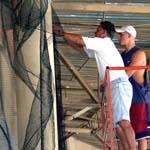 Davenport Bus Depot Bird Netting