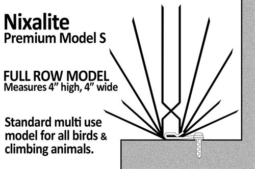 Nixalite Premium Model S Full Row Model