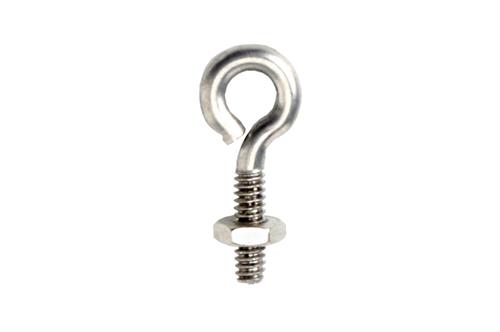 small stainless eye bolt