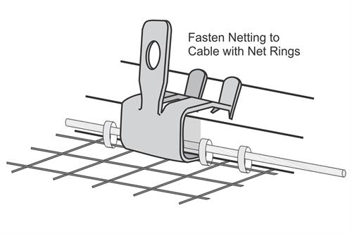 Black Oxide Flange Clips