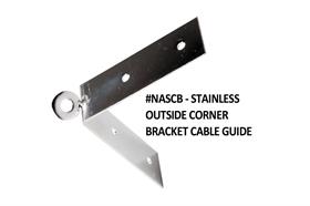 Stainless Outside Corner Bracket