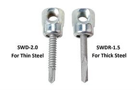 Sidewinders for steel