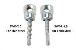 Sidewinders for steel