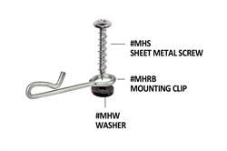 Bird Spike Mounting Hardware