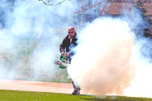 IGEBA TF-35/10 fogging an area