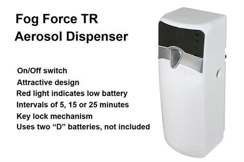 Avian fog force dispenser