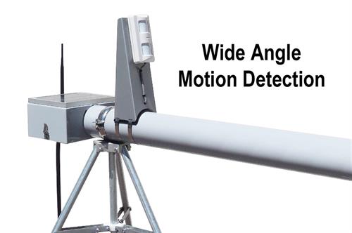 M14-1 cannon with wide angle motion detect installed