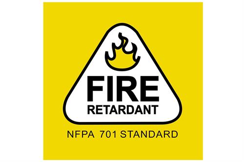 NPFA Fire Retardant Logo