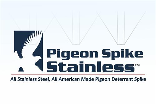Pigeon Spike Stainless, All Stainless Steel, All American Made Pigeon Spike