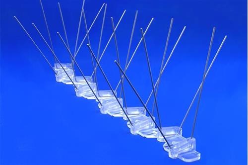 Nixalite Pigeon Spike Composite side on blue background