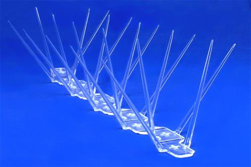 Nixalite Pigeon plastic wide strip on blue background