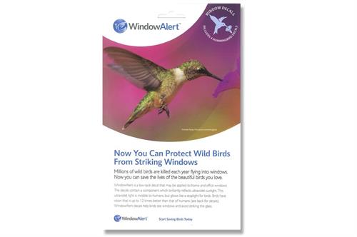 Window Alert UV Decal