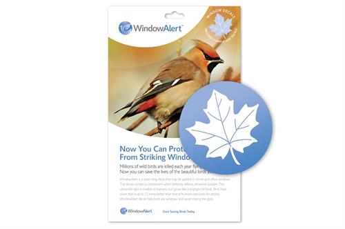 Window Alert UV Decal