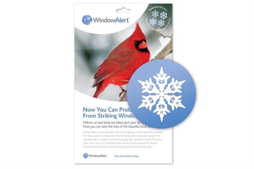 Window Alert UV Decal