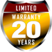 20 Year Warranty